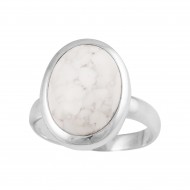 Howlite Ring