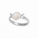 Rainbow Moonstone Ring