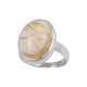 Rutile Quartz Ring