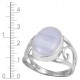 Blue Lace Agate Ring