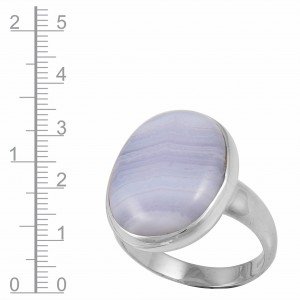 Blue Lace Agate Ring