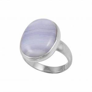 Blue Lace Agate Ring