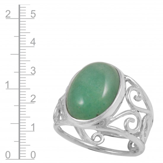 Green Aventurine Ring