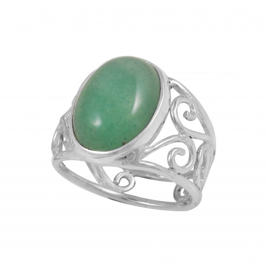 Green Aventurine Ring