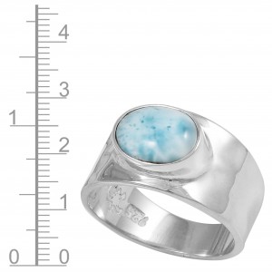 Larimar Ring