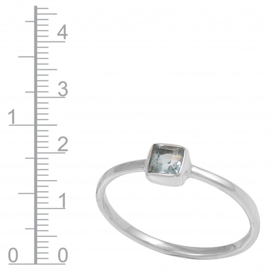 Blue Topaz Ring