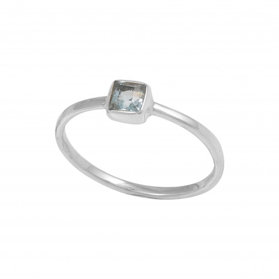 Blue Topaz Ring