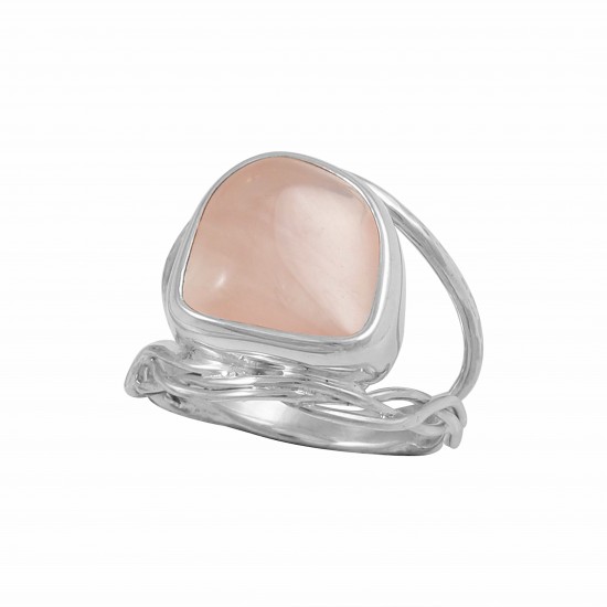 Rose Quartz Ring