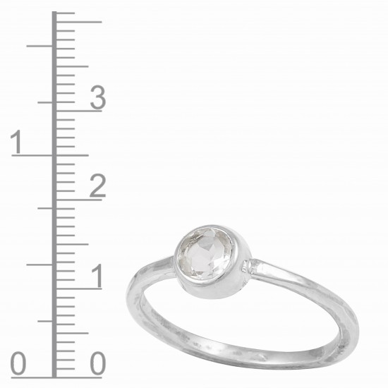 Clear Quartz Ring