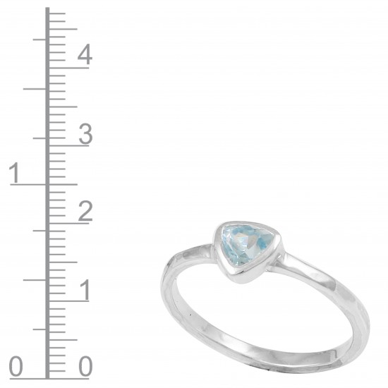 Blue Topaz Ring