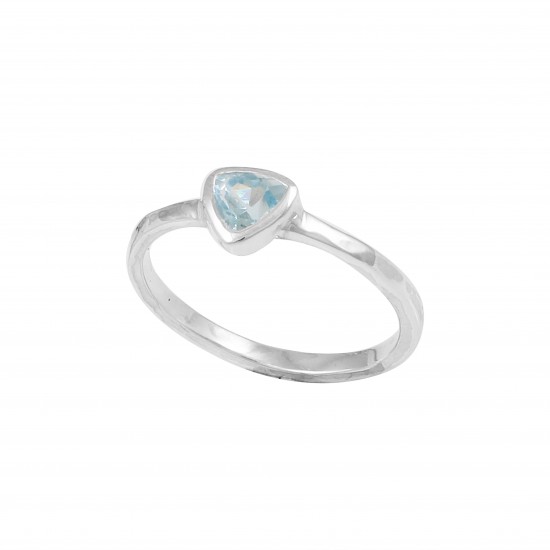 Blue Topaz Ring