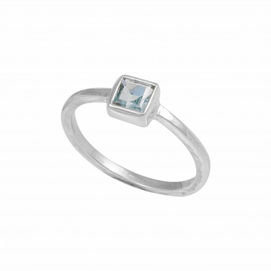 Blue Topaz Ring