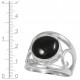 Black Tourmaline Ring