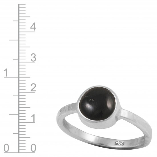 Black Tourmaline Ring