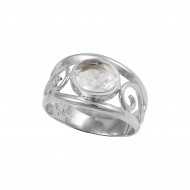 Clear Quartz Ring