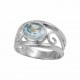 Blue Topaz Ring