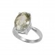 Green Amethyst Ring