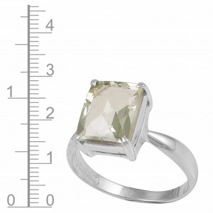 Green Amethyst Ring