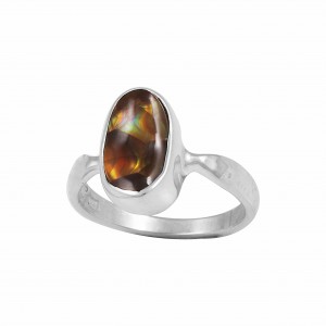 Mexican Fire Agate Ring