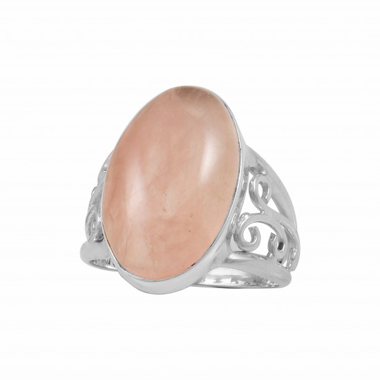 Rose Quartz Ring