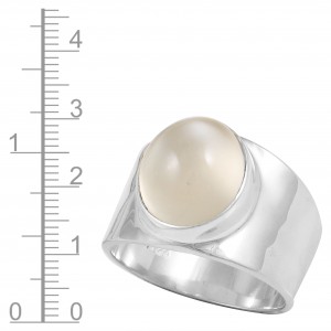 Moonstone (Grey) Ring