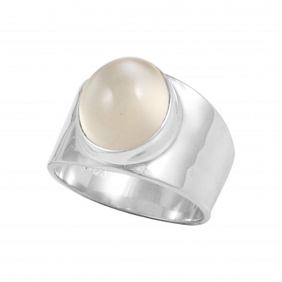 Moonstone (Grey) Ring