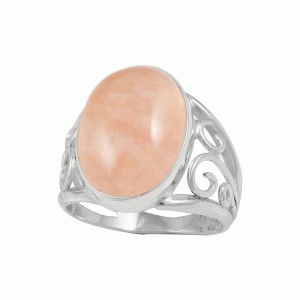 Rose Quartz Ring