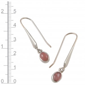 Rhodochrosite Earrings