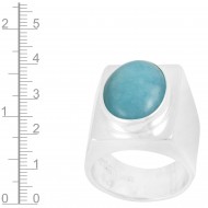 Amazonite Ring