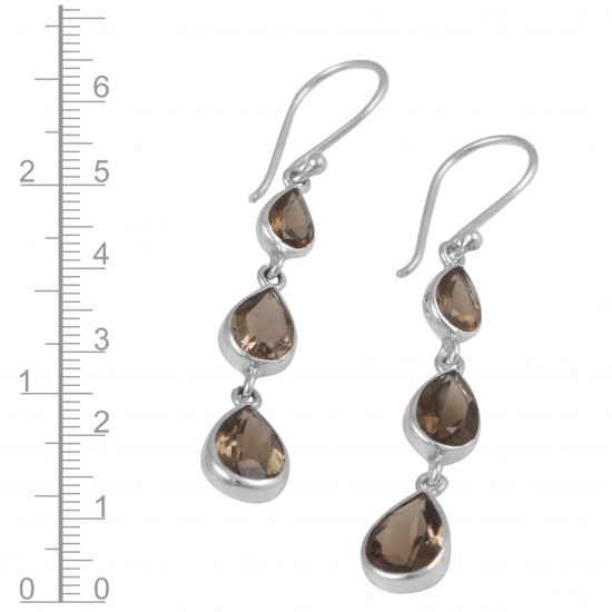 Smoky Quartz Earrings