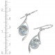 Blue Topaz Earrings